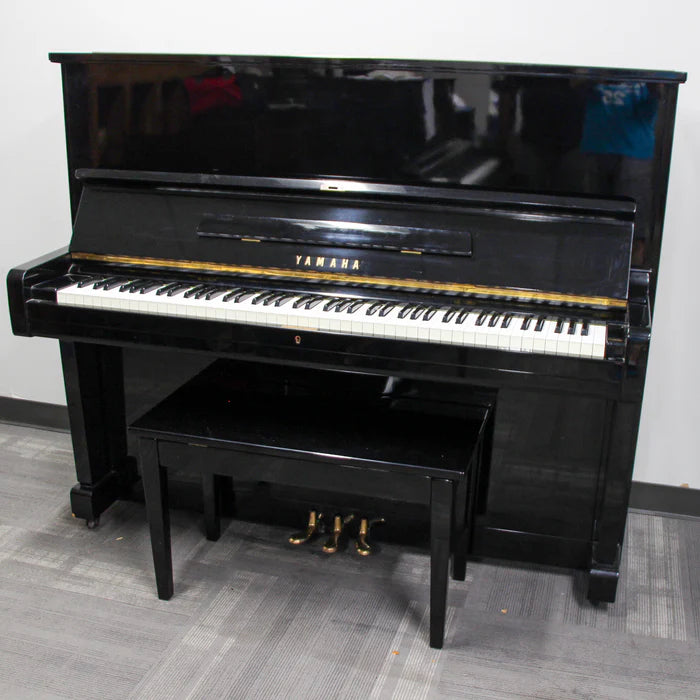 Yamaha Professional Upright Piano-High-Gloss Ebony-50" U2 Model-Gallery