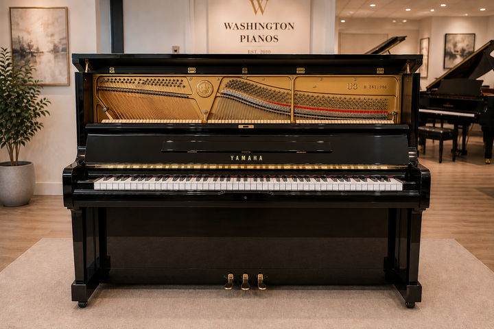 Yamaha Professional Upright Piano-Model U3-Ebony Polish-Gallery