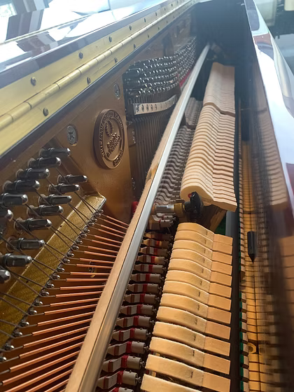 KOHLER &amp; CAMPBELL STUDIO UPRIGHT PIANO - MAHOGANY POLISH