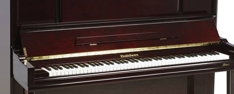 Baldwin C-3 Professional Studio Upright Piano | Polished Ebony