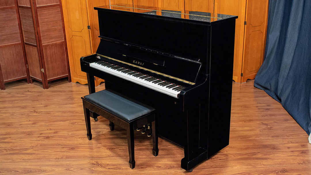 Kawai KS2F Upright Piano | 50" | Ebony Polish | Made in Japan