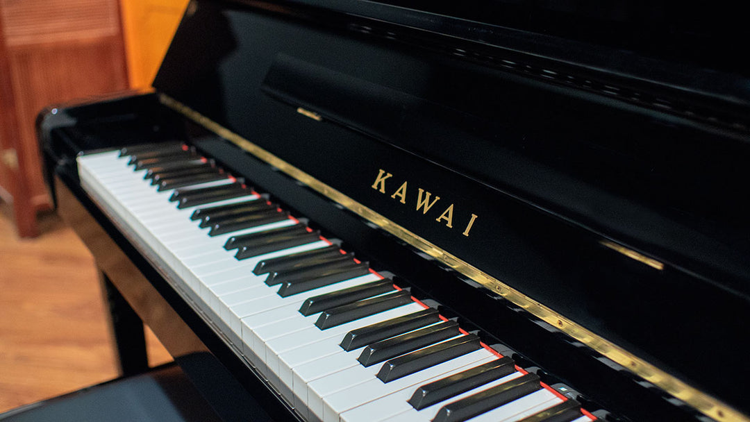 Kawai KS2F Upright Piano | 50" | Ebony Polish | Made in Japan