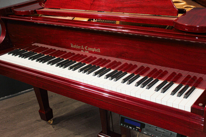 Kohler &amp; Campbell Baby Grand Piano-High Gloss Mahogany-Year 2000