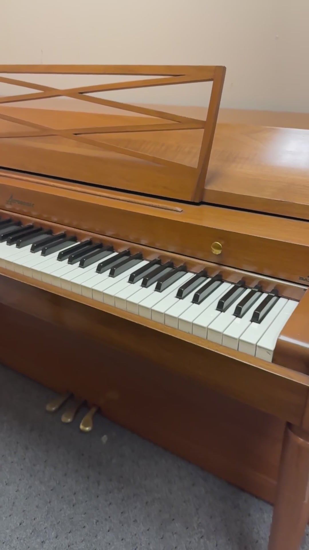 Baldwin Acrosonic Console Piano | Mahogany | Made in USA