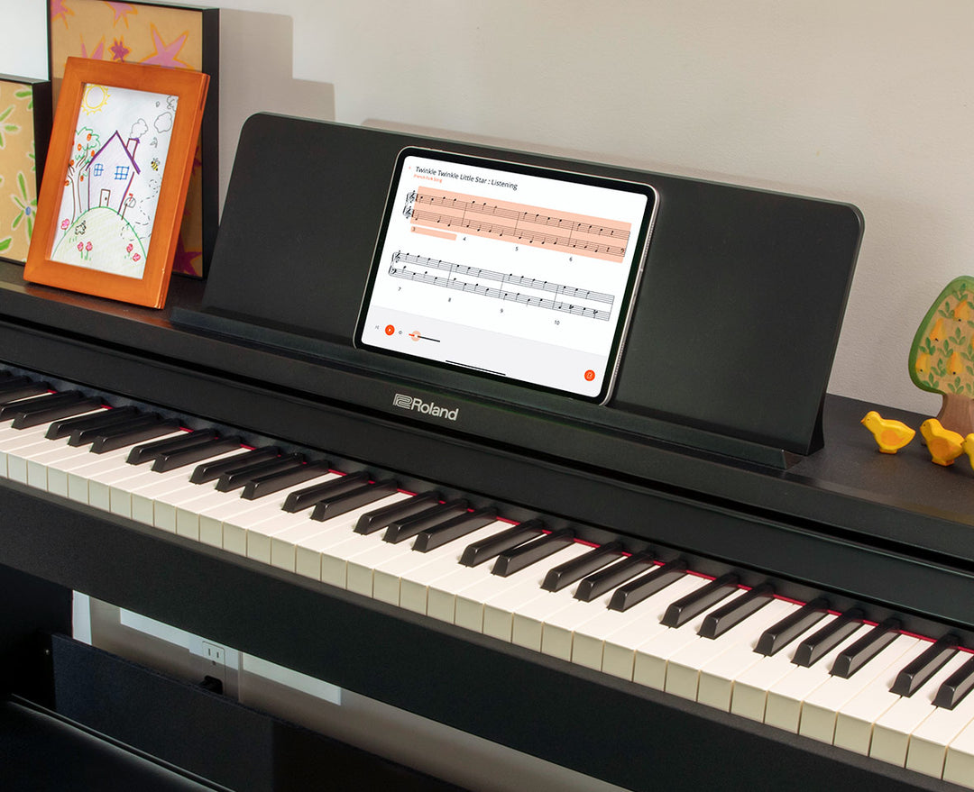 Roland RP107 Digital Piano | Classic Black