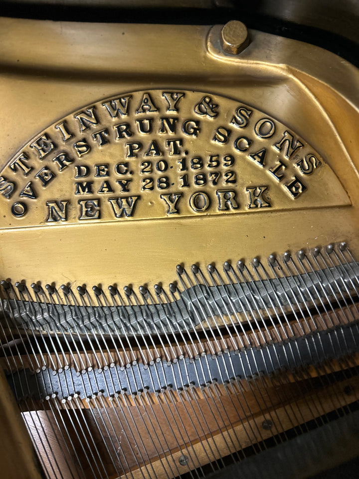 Steinway Baby Grand Piano, Model M-Restored-Wanut Finish