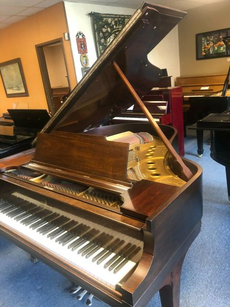Steinway Baby Grand Piano, Model M-Restored-Wanut Finish