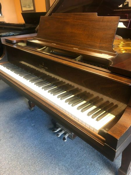 Steinway Baby Grand Piano, Model M-Restored-Wanut Finish